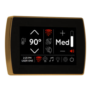 Thermasol STCM Contemporary Flushmount 5" Touchscreen Steam Shower Control