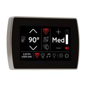 Thermasol STCM Contemporary Flushmount 5" Touchscreen Steam Shower Control