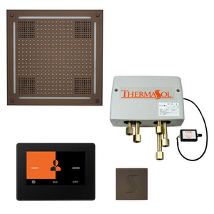 ThermaSol The Total Wellness Hydrovive Package with 7" ThermaTouch and Square TWPH7S