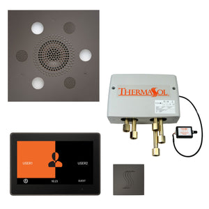 ThermaSol The Total Wellness Package with 10" ThermaTouch Trim Upgraded Square TWP10US