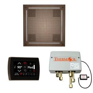 ThermaSol The Wellness Hydrovive Shower Package with SignaTouch Square WHSPSS