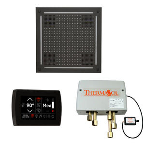 ThermaSol The Wellness Hydrovive Shower Package with SignaTouch Square WHSPSS