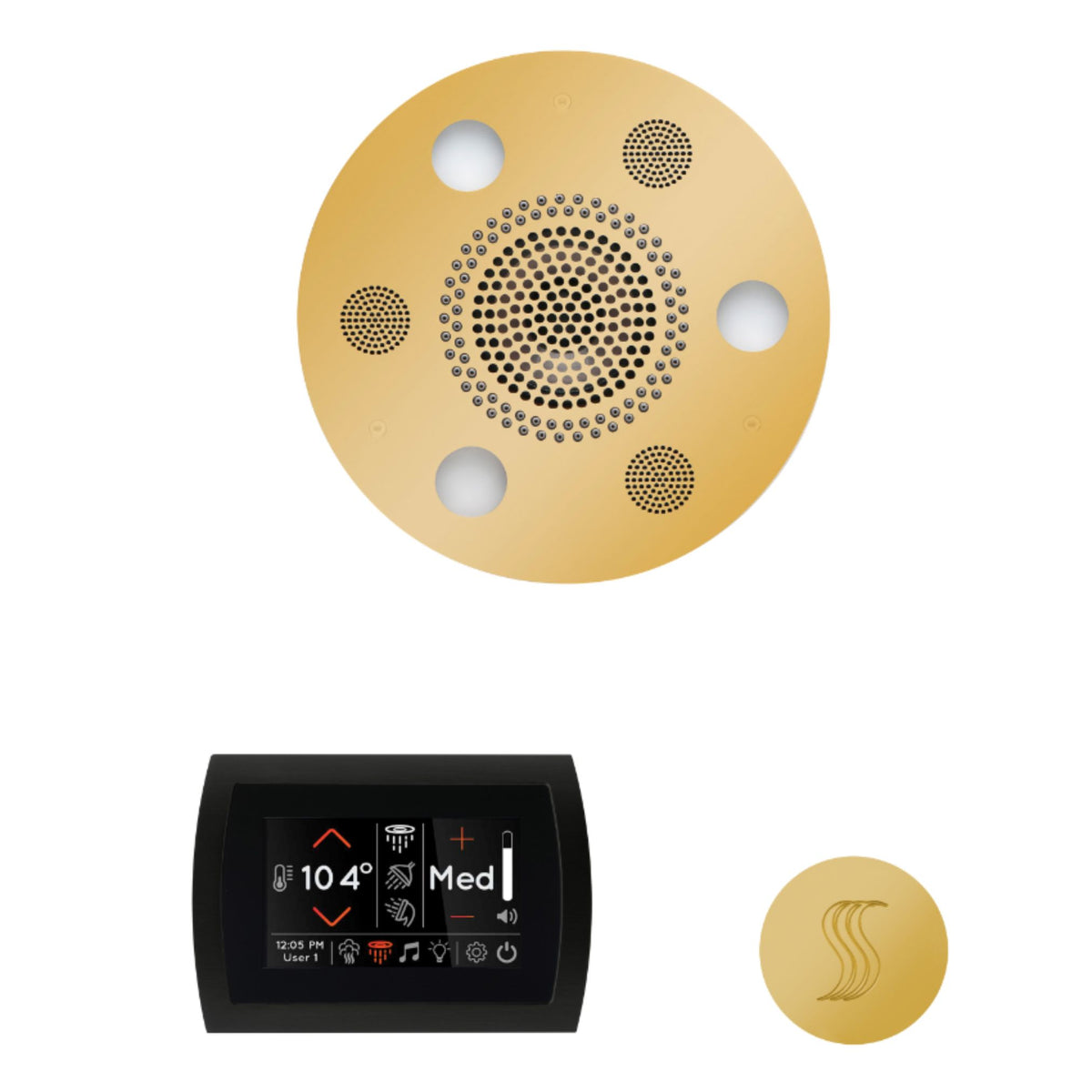 ThermaSol The Wellness Steam Package with SignaTouch Round WSTPSR