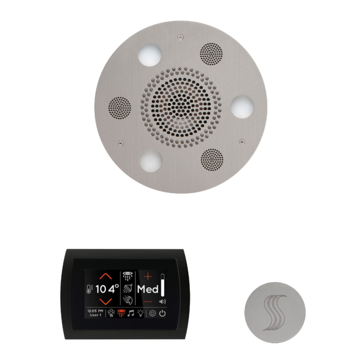 ThermaSol The Wellness Steam Package with SignaTouch Round WSTPSR