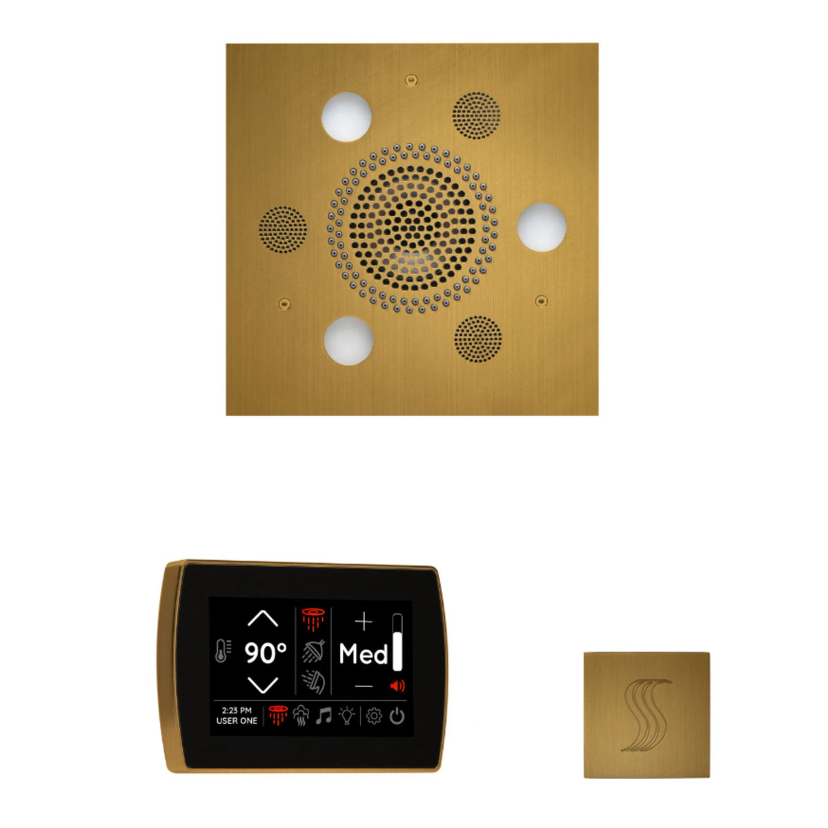 ThermaSol The Wellness Steam Package with SignaTouch Square WSTPSS