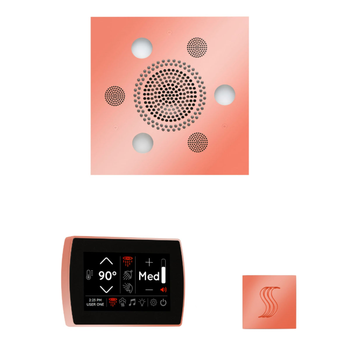 ThermaSol The Wellness Steam Package with SignaTouch Square WSTPSS