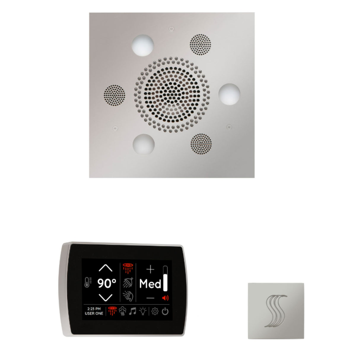 ThermaSol The Wellness Steam Package with SignaTouch Square WSTPSS