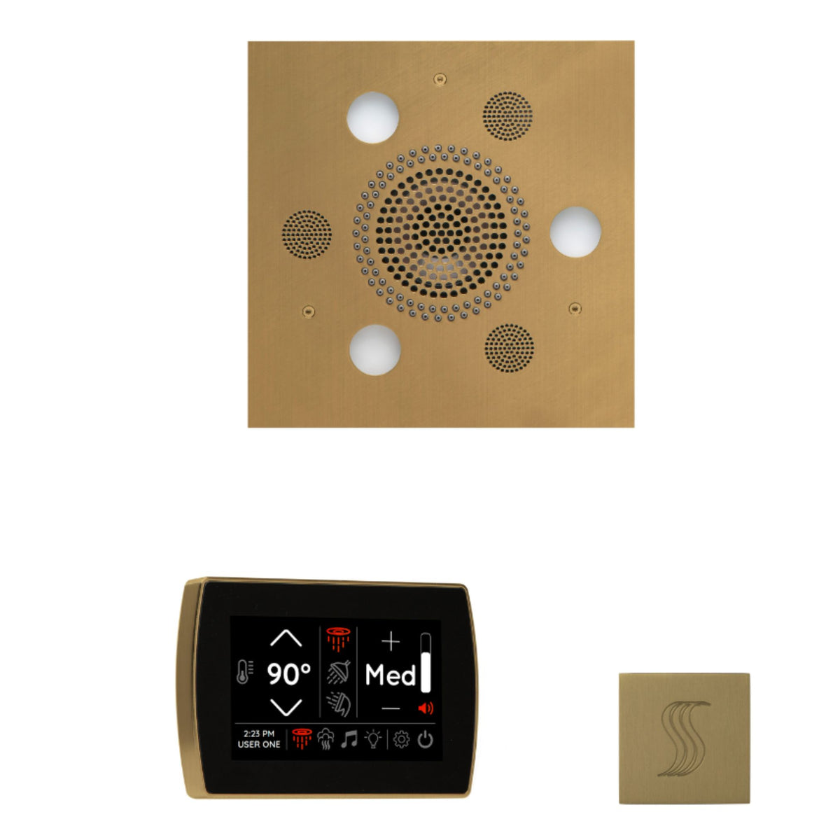 ThermaSol The Wellness Steam Package with SignaTouch Square WSTPSS