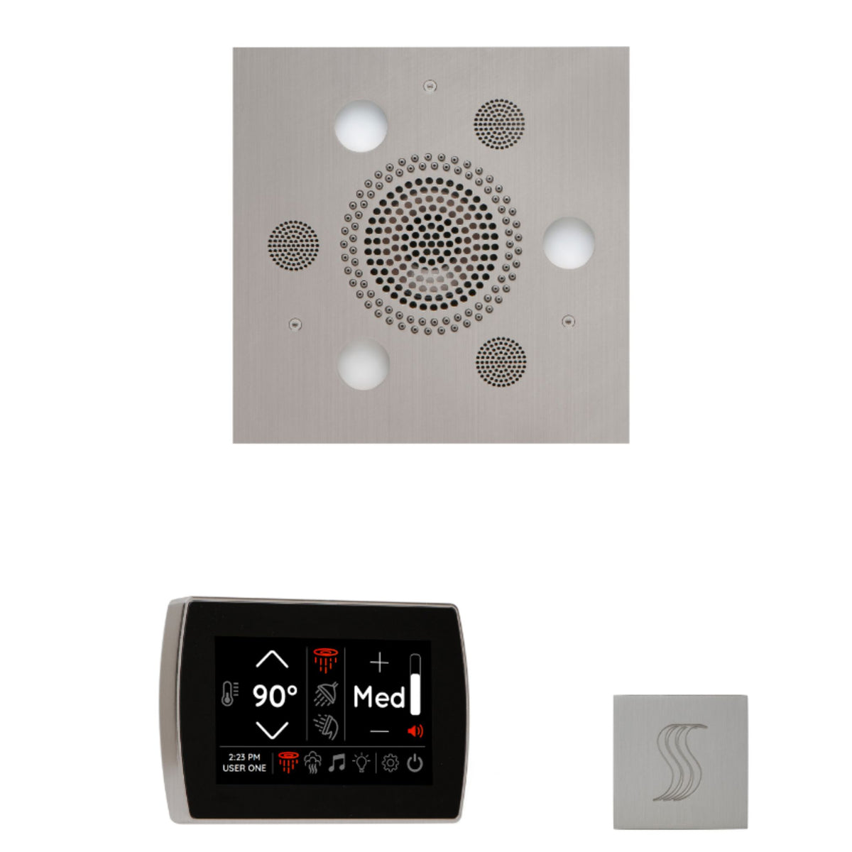ThermaSol The Wellness Steam Package with SignaTouch Square WSTPSS