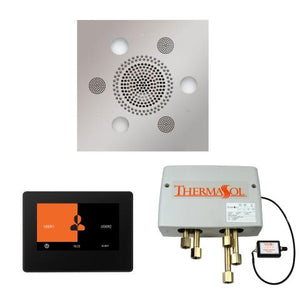 ThermaSol ThermaTouch 7", Digital Shower Valve, Serenity Rainhead, SQ WSP7S