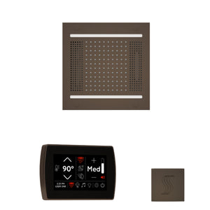 ThermaSol The wellness Hydrovive14 Steam Package with SignaTouch Square WH14STPSS