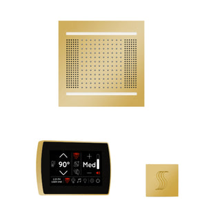 ThermaSol The wellness Hydrovive14 Steam Package with SignaTouch Square WH14STPSS