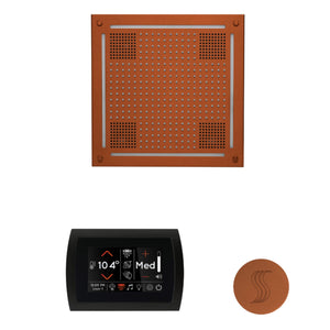 ThermaSol The wellness Hydrovive Steam Package with SignaTouch Round WHSTPSR