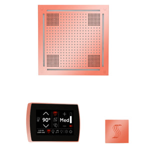 ThermaSol The wellness Hydrovive Steam Package with SignaTouch Square WHSTPSS