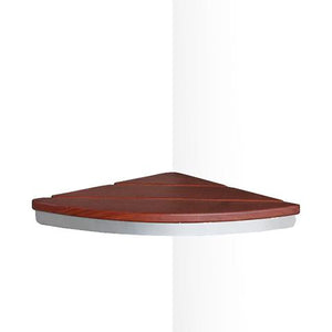 ThermaSol Bamboo Corner Shower Seat SEAT-C-GR