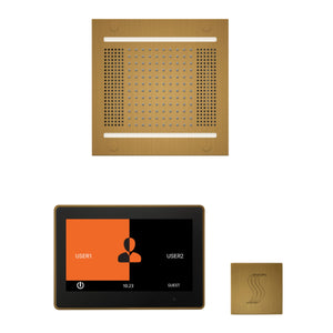 ThermaSol Wellness Hydrovive14 Steam Package with 10" ThermaTouch Square WH14STP10S