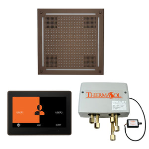 ThermaSol Wellness Hydrovive Shower Package with 10" ThermaTouch Square WHSP10S