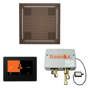 Thermasol Wellness Hydrovive Shower Package with 7'' ThermaTouch Square WHSP7S