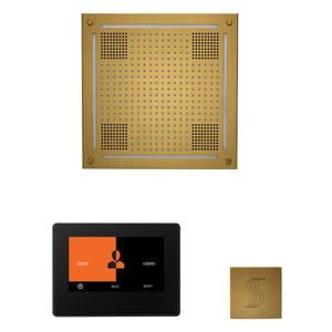 ThermaSol Wellness Hydrovive Steam Package with 7'' ThermaTouch Square WHSTP7S