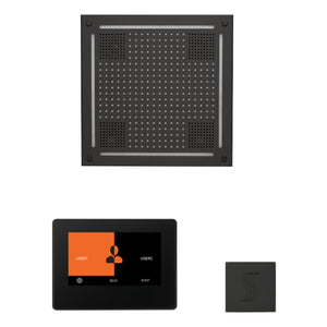 ThermaSol Wellness Hydrovive Steam Package with 7'' ThermaTouch Square WHSTP7S