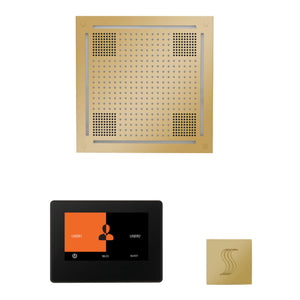 ThermaSol Wellness Hydrovive Steam Package with 7'' ThermaTouch Square WHSTP7S