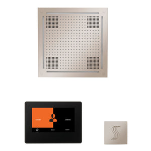 ThermaSol Wellness Hydrovive Steam Package with 7'' ThermaTouch Square WHSTP7S