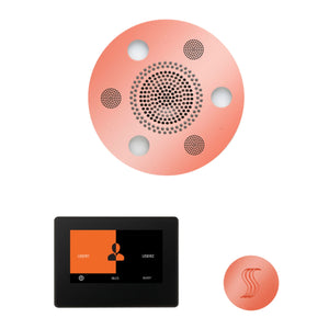 ThermaSol Wellness Steam Package with 7 Inch ThermaTouch Round WSTP7R