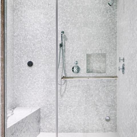 Thermasol MTC Contemporary Flushmount MicroTouch Series Steam Shower Control