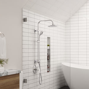 PULSE ShowerSpas Shower System Combo - SeaBreeze Shower and Valve Combo 1088