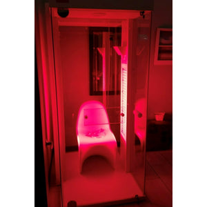 Halotherapy Solutions Vitality Booth Plus Salt Therapy and Red Light Therapy