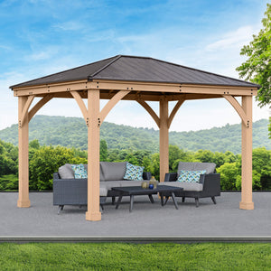 Yardistry 10 x 12 Meridian Gazebo YM11824COM