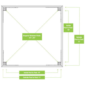 Yardistry 12 x 12 Meridian Gazebo YM11769