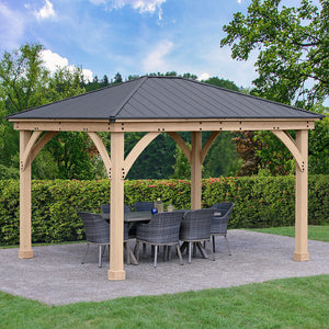 Yardistry 11' x 13' Meridian Gazebo YM11912COM