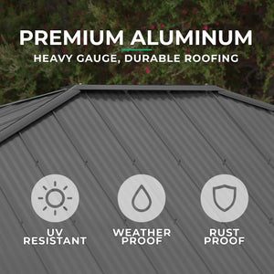 Yardistry 11' x 13' Meridian Gazebo YM11912COM