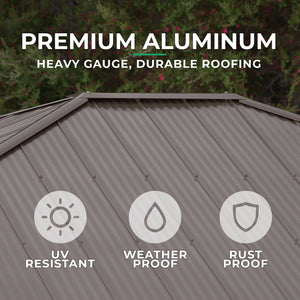 Yardistry 12' Meridian Octagon Gazebo YM11924COM