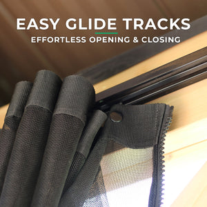 Yardistry 12' x 24' Gazebo Mosquito Mesh Kit YM12789COM