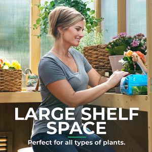 Yardistry 6.7' x 6.0' Meridian Greenhouse YM11947COM