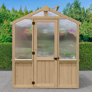 Yardistry 6.7' x 7.8' Meridian Greenhouse YM11945COM
