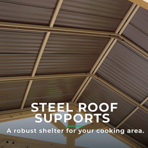 Yardistry Meridian Grilling Pavilion YM11931COM