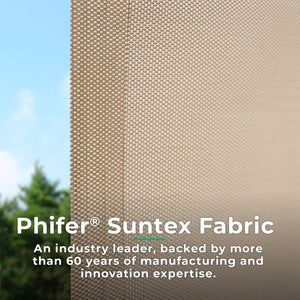 Yardistry Outdoor Roller Shade 7.5' x 7.5' YM12727COM