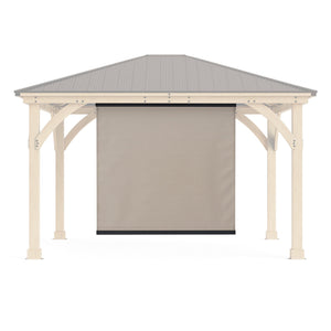 Yardistry Outdoor Roller Shade 7.5' x 7.5' YM12727COM