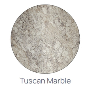 Avora Bath Tuscan Marble Acrylic Alcove Shower System 60"W x 30"D x 96"H 6030LTAV6036TMWS