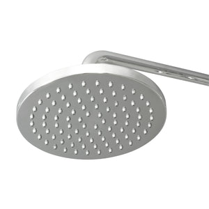 PULSE ShowerSpas Shower System - Lanikai ShowerSpa - with 8" Rain showerhead with soft tips - Polished Chrome - 1028 - Vital Hydrotherapy