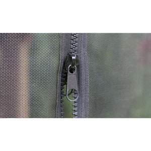 Yardistry 11' x 13' Carolina Pavilion Mosquito Mesh Kit YM11780COM - Easy-glide Tracks for Opening and Closing the Mesh - Post Mounted Ties - Full-length Zippers - Vital Hydrotherapy