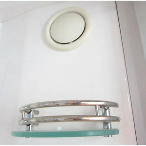 Mesa 801A Corner Steam Shower storage rack