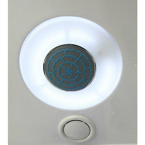 Mesa 801A Corner Steam Shower blue LED lighting