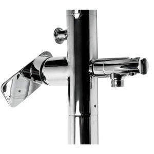 ALFI AB2875 single lever handle spout polished chrome in a white background