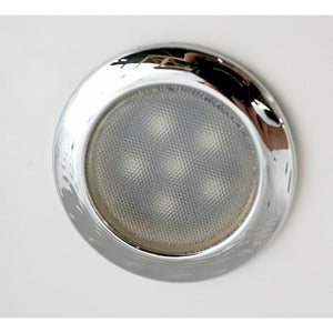 EAGO AM113ETL-L 5.5 ft Left Corner Acrylic White Whirlpool Bathtub - LED Chromatherapy