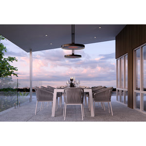 3300W Eclipse Smart-Heat Electric Heater with Twin Pole Steel material mounted in ceiling outdoor