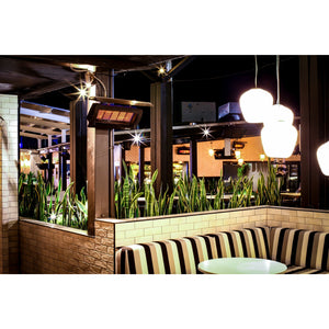 Tungsten 300 Smart-Heat Natural Gas Heater Stainless Steel wall mounted set outdoor